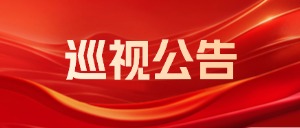 巡视公告